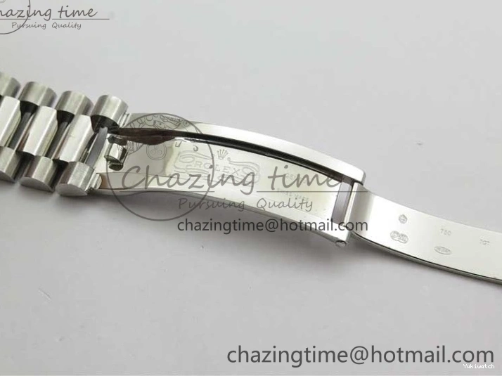 on SS SS Dial Day-Date Dial Green 904 New Markers Bracelet A2836 228239 Version BP 40mm President Stick 0313